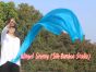 1 Piece turquoise 1.8m (70") dance silk veil poi