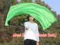 1 Piece green 1.35m (53") dance silk veil poi