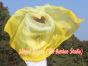 1 piece yellow shading 5 Mommes belly dance silk veil 