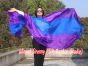 1 piece purple-blue-purple 5 Mommes colorful belly dance silk veil 