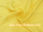 yellow silk fabric by yard