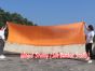 orange 6 Mommes colorful silk billow worship banner