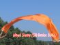 orange 6 Mommes colorful silk billow worship banner