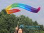 1 piece Rainbow 180 cm (71") silk streamer