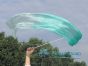 1 piece peacock green fading 1.5m (59") silk streamer