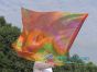 spinning silk flag poi 103cm (40") for Worship & Praise, Autumn