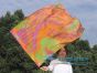 spinning silk flag poi 103cm (40") for Worship & Praise, Autumn