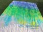 1.5m (59") tie-dye belly dance silk fan veil Meadow