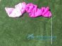 1 piece pink fading 2.5m (98") silk worship streamer