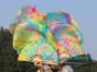 1 pair 1.1m (43") Spring silk fan veils for kids