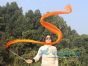 1 piece orange 2.5m (98") silk worship streamer