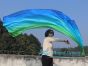 1 Piece Adventure 2.3m (90") dance silk veil poi