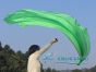 1 Piece green 1.8m (70") dance silk veil poi