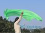 1 Piece green 1.8m (70") dance silk veil poi