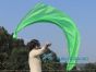 1 Piece green 1.8m (70") dance silk veil poi