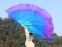 1 pair 180 cm (71") half circle prophetic angel wing silk flags,Mystery 