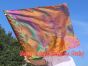 1pc 81cm (32") spinning silk flag poi for Worship & Praise, Serenity