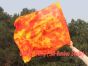 1 Piece 103 cm (40") prophetic silk worship flex flag, Flame