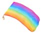 Slightly defected 174 cm (68") silk flag poi , in assorted colors