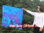 1 Piece 85 cm (33") prophetic silk worship flex flag for kids, Mermaid