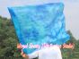 1 Piece 85 cm (33") prophetic silk worship flex flag for kids, Blue Moon