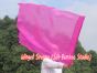 1 Piece 85 cm (33") prophetic silk worship flex flag for kids, pink