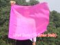 1 Piece 85 cm (33") prophetic silk worship flex flag for kids, pink