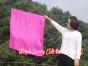 1 Piece 85 cm (33") prophetic silk worship flex flag for kids, pink