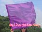 1 Piece 85 cm (33") prophetic silk worship flex flag for kids, purple