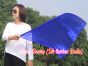 1 Piece 85 cm (33") prophetic silk worship flex flag for kids, blue