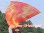 1 Piece 85 cm (33") prophetic silk worship flex flag for kids, Flame