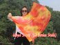 1 Piece 85 cm (33") prophetic silk worship flex flag for kids, Flame