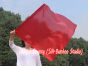 1 Piece 85 cm (33") prophetic silk worship flex flag for kids, red