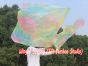 1 Piece 103 cm (40") prophetic silk worship flex flag, Moonlight Stone