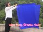 1 Piece 103 cm (40") prophetic silk worship flex flag, blue