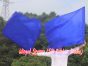 1 Piece 103 cm (40") prophetic silk worship flex flag, blue