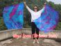 1 Piece 103 cm (40") prophetic silk worship flex flag, Mermaid Dream