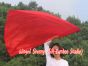 1 Piece 103 cm (40") prophetic silk worship flex flag, red