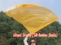 1 Piece 103 cm (40") prophetic silk worship flex flag, gold