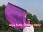 1 Piece 103 cm (40") prophetic silk worship flex flag, purple