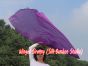 1 Piece 103 cm (40") prophetic silk worship flex flag, purple