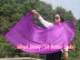 1 Piece 130 cm (51") prophetic silk worship flex flag, purple