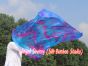 1 Piece 130 cm (51") prophetic silk worship flex flag, Mermaid Dream