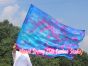 1 Piece 130 cm (51") prophetic silk worship flex flag, Mermaid Dream