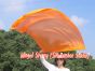 1 Piece 130 cm (51") prophetic silk worship flex flag, orange