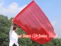 1 Piece 130 cm (51") prophetic silk worship flex flag, red