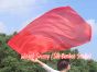 1 Piece 130 cm (51") prophetic silk worship flex flag, red