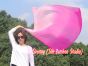 1 Piece 130 cm (51") prophetic silk worship flex flag, pink fading