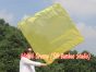 1 Piece 130 cm (51") prophetic silk worship flex flag, yellow