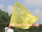 1 Piece 130 cm (51") prophetic silk worship flex flag, yellow